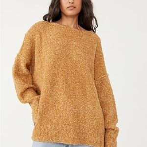 Free People Moira Slouchy Tunic - Honeycomb